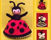 Lily-Ladybug May-Bee Topsy-Turvy Knitting Pattern