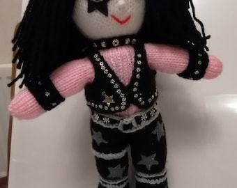 Patrón de tejido KISS de Paul Stanley