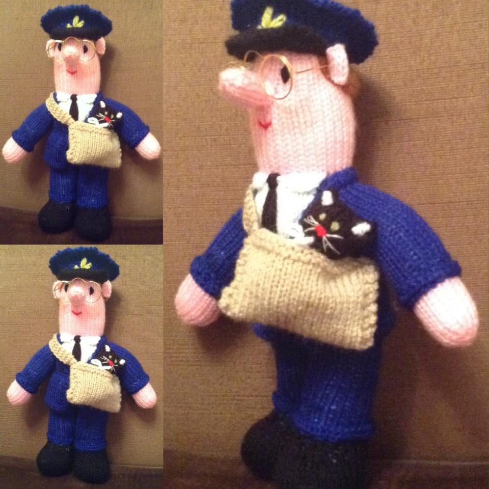 The Postman Knitting Pattern PDF emailed to buyer Etsy