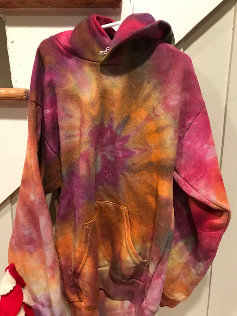 tie dye hoodie youth