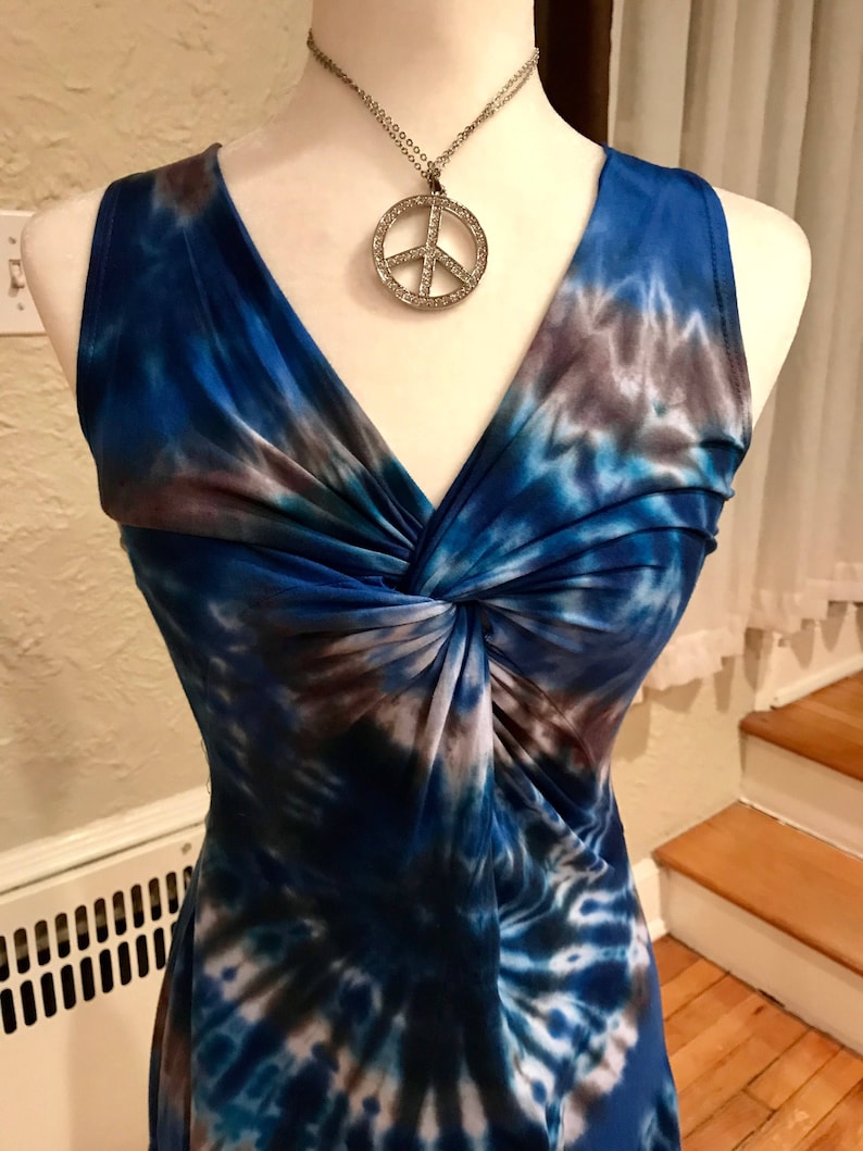 etsy tie dye dress
