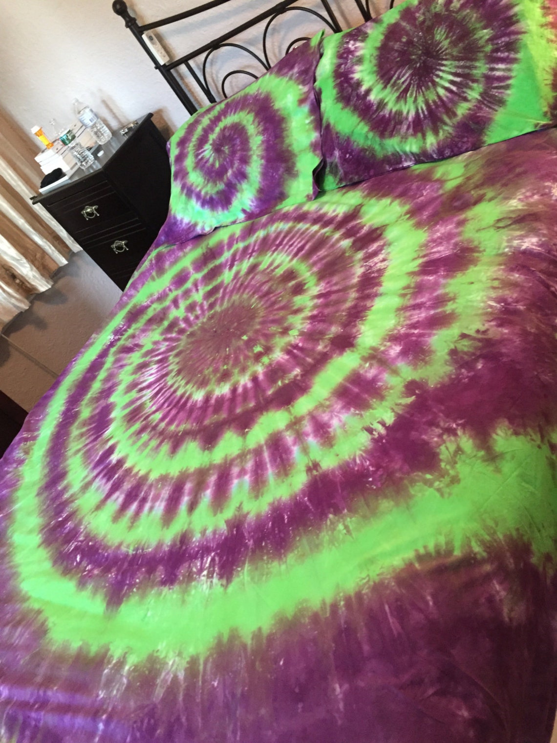 Tie Dye Sheets Tie Dye Duvet Cover Birthday Gift Girl Etsy