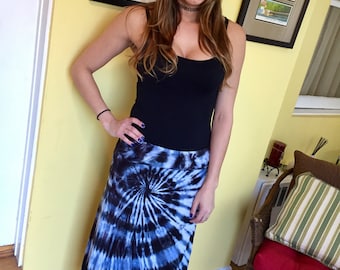 Fold over maxi skirt, maxi skirt, maxi skirt for women, birthday gift for her