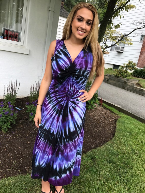 womens tie dye dresses