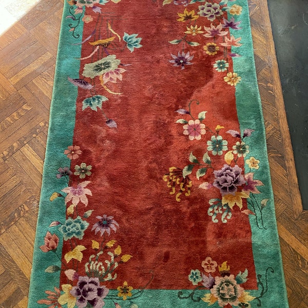 Art Deco Rug Etsy
