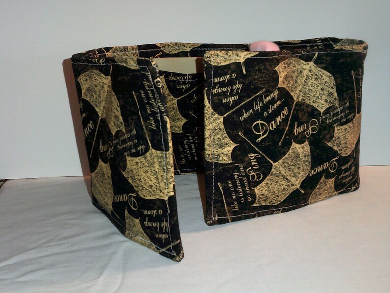 Garden Hideaway when life brings a storm ...Dance Design Purse Organizer Insert 29 Long