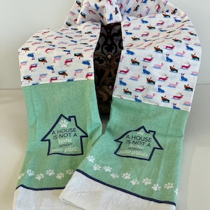 Kitchen Boa/Kitchen Scarf/Kitchen Towel/ Baking Kitchen Towel/  Christmas Gift /  60&quot;  Long