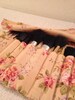 Makeup Cosmetic Brushes Roll /Floral Design 