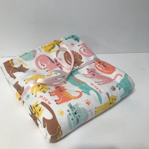 Beautiful Flannel Catnip Cat Pad - Mat-Blanket- Sleep Mat- Warm Sleep Pad-Nap Mat