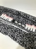 Beautiful Black Damask Large Makeup Cosmetic Brush Roll,Travel,Artist 