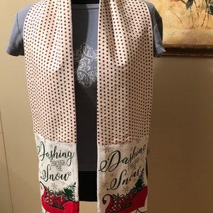 Kitchen Boa/Kitchen Scarf/Kitchen Towel/ Baking Kitchen Towel/  Christmas Gift /  60&quot;  Long
