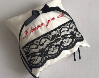 Ringkissen Ringpillow I know you will