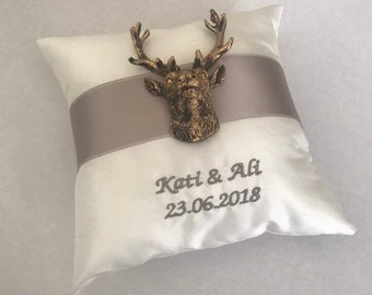 Ringkissen Hirsch - ringpillow deer