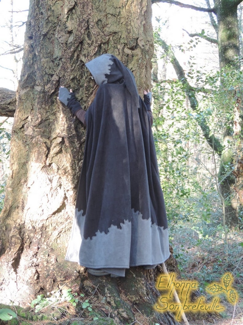 Night Shadow Long hooded cloak Made to order Choose your Etsy