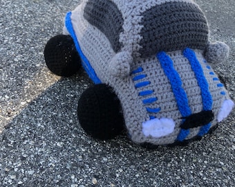 Crochet Nissan Skyline R34 GT-R Plush Car: Fast & Furious Inspired