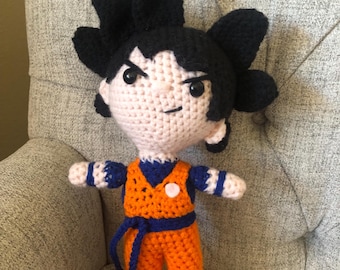 Goku Crochet Doll: Dragon Ball Z Inspired Amigurumi