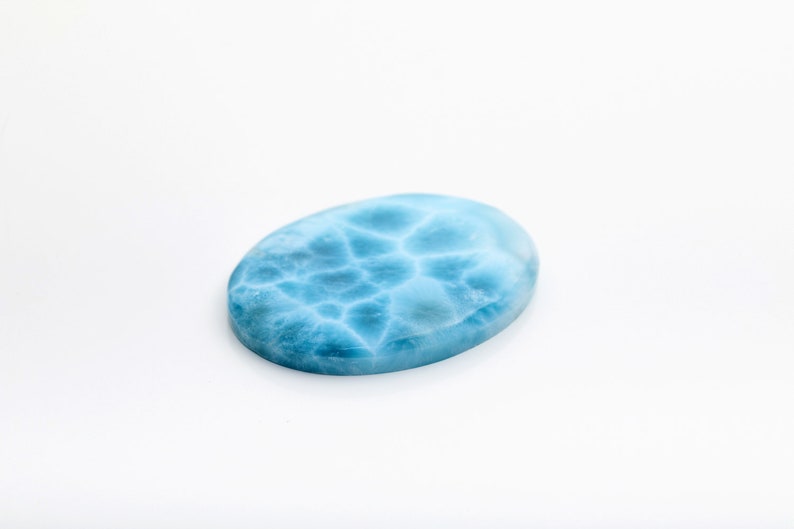 Larimar Cabochon Colbert 269 ct, 55 grams, 1.9 oz 100% Handmade Larimar Handcrafted The Larimar Shop® zdjęcie 4