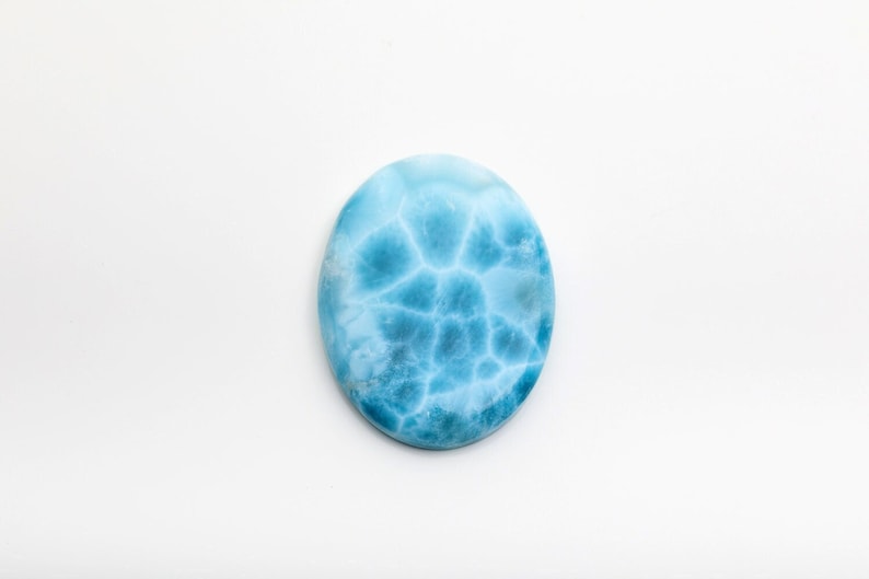 Larimar Cabochon Colbert 269 ct, 55 grams, 1.9 oz 100% Handmade Larimar Handcrafted The Larimar Shop® zdjęcie 2