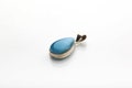 Larimar 14K Gold Pendant Gracia | Larimar and Gold | Blue Dominican Gemstone | Handcrafted by The Larimar Shop\u00ae product logo