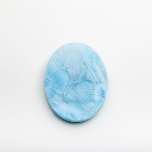 Larimar Cabochon Colbert 269 ct, 55 grams, 1.9 oz 100% Handmade Larimar Handcrafted The Larimar Shop® zdjęcie 6