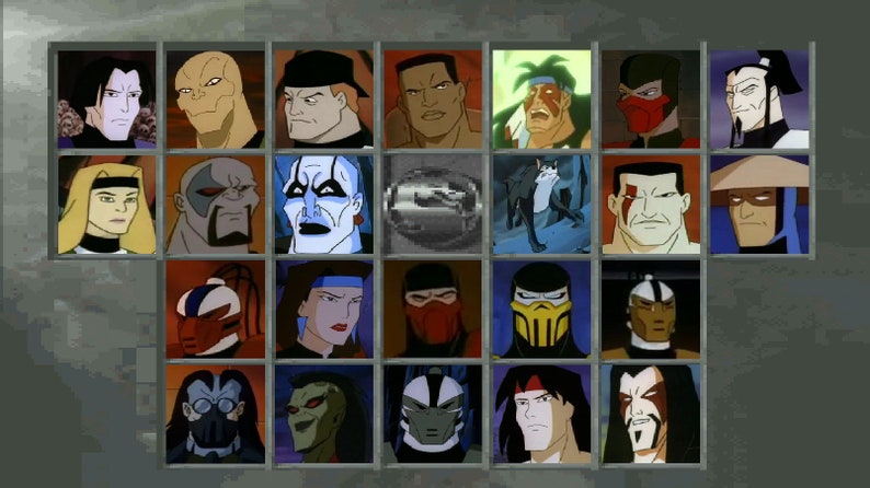 Mortal Kombat Defenders of the Realm Complete Animated Series Etsy