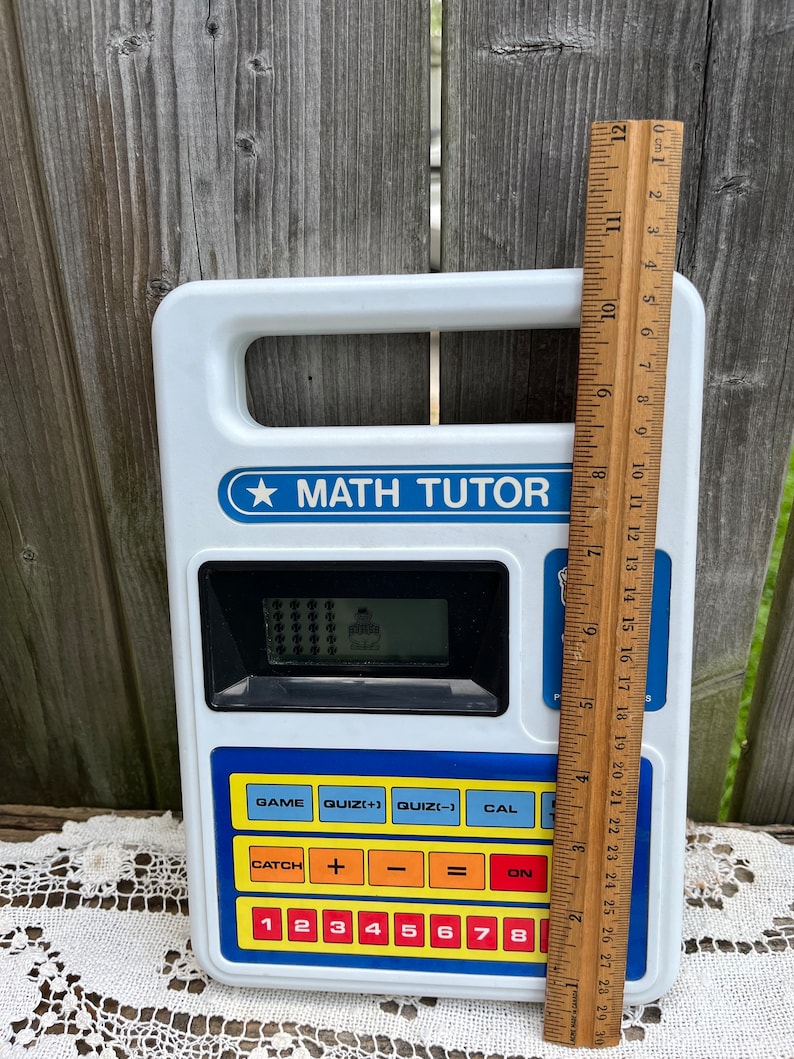 Radio Shack Math Tutor Electronic Game Featuring Interactive Clown ...