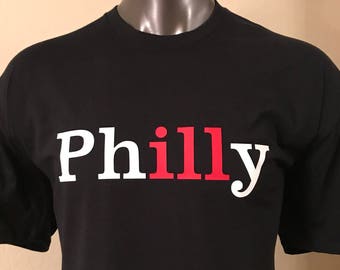 Custom Colors Philadelphia Ph"ill"y Philly T-Shirt