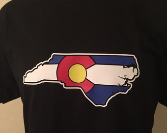 Colorado Flag North Carolina State T-Shirt