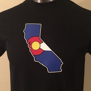Colorado Flag California State T-Shirt