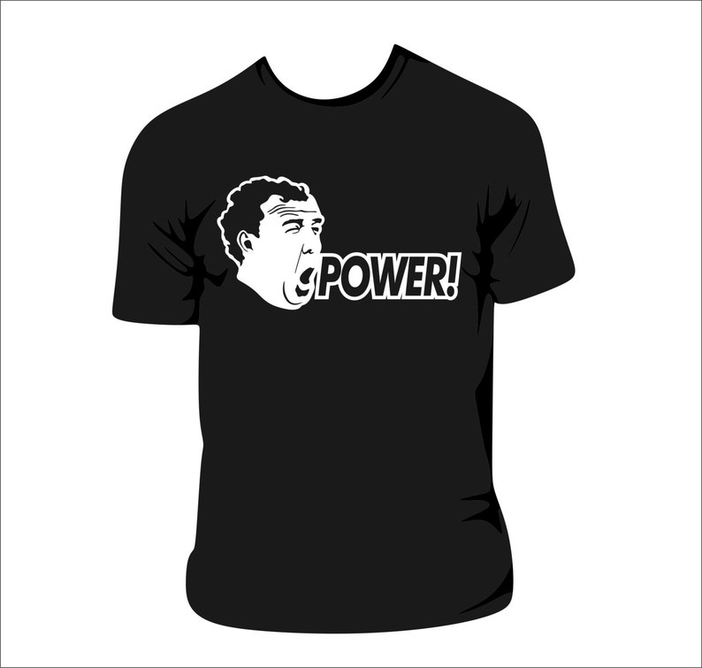 Custom Colors Power Jeremy Clarkson T-Shirt image 2