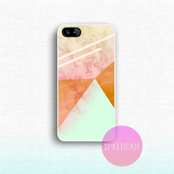 Geometric Design iPhone 6 Case, iPhone 5 Case, iPhone 4/S Case - Geometric Pattern - Plastic iPhone Cover or Silicone Rubber iPhone Cover