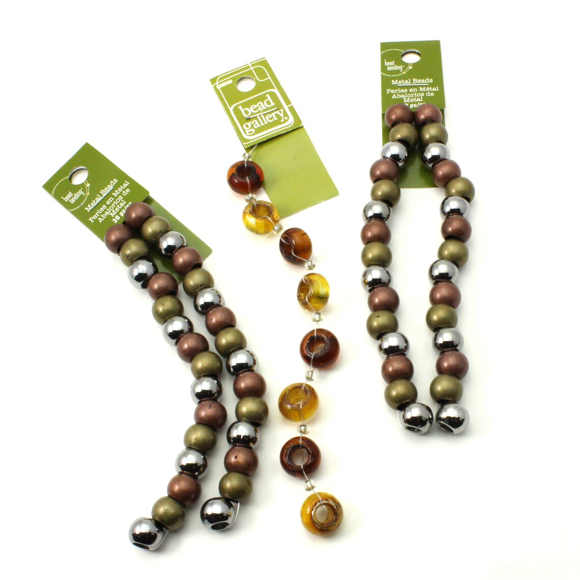 Bead Landing Large Hole Beads assorted Set 5 Etsy