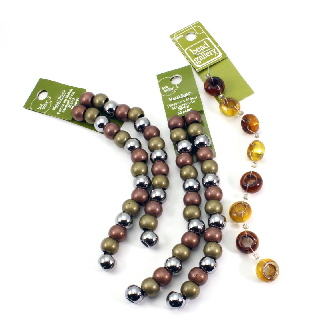 Bead Landing Large Hole Beads assorted Set 5 Etsy