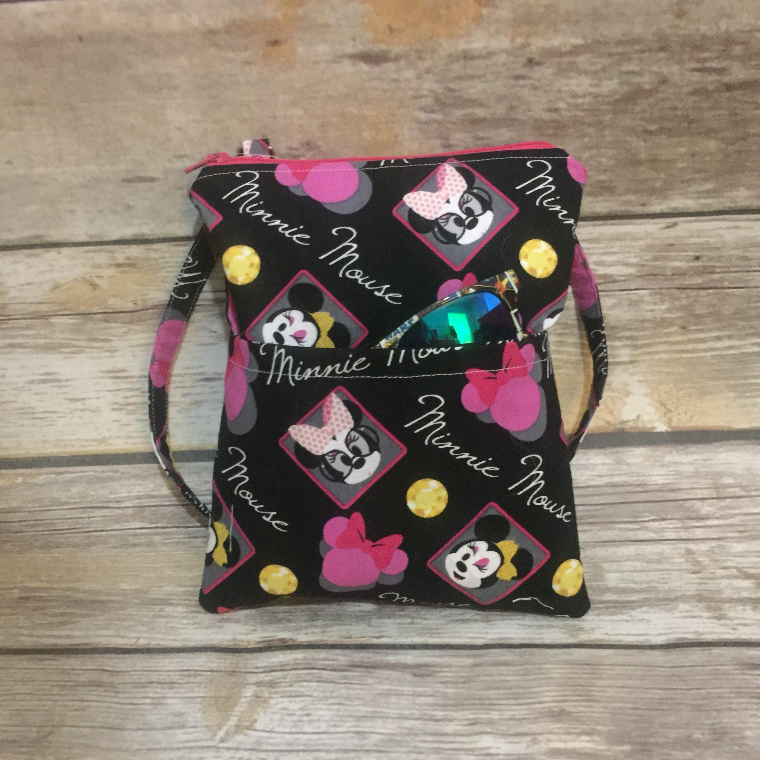 Disney Bag Minnie Bag Disney Crossbody Sling Bag Messenger Etsy