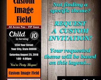 Dragon Ball Z Invitations Etsy Dragon Ball Z Invitations Etsy