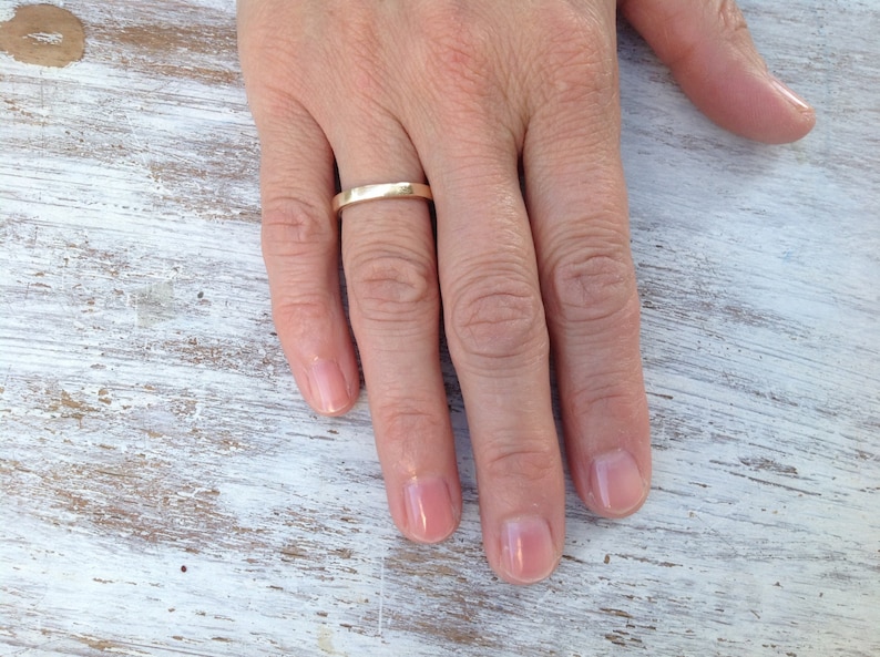 gold wedding band gold knuckle ring- R7 gold ring stack ring handmade ring band ring stacking rings wedding ring