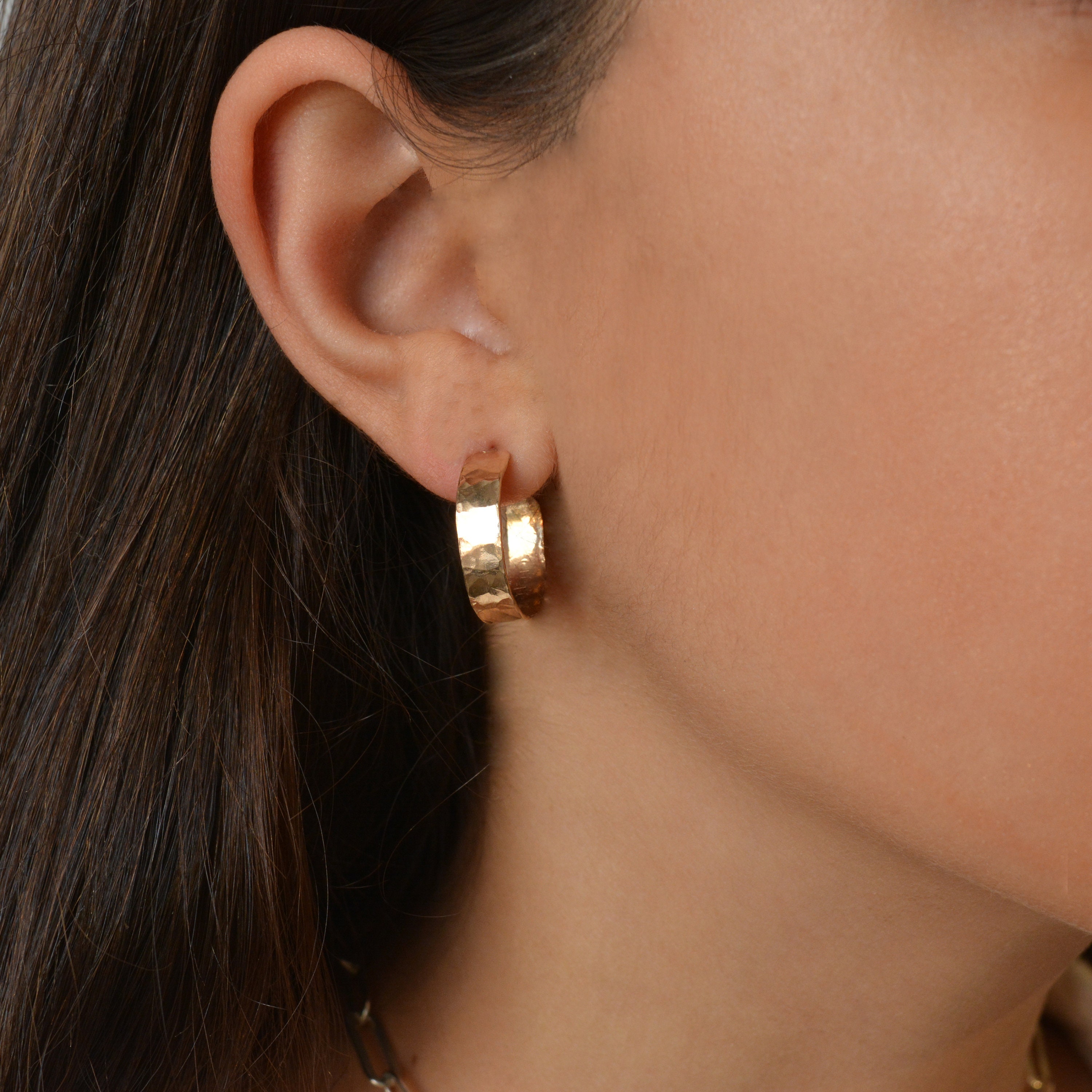 Open Hoop Earrings gold Hoop Earrings 14k Gold Filled