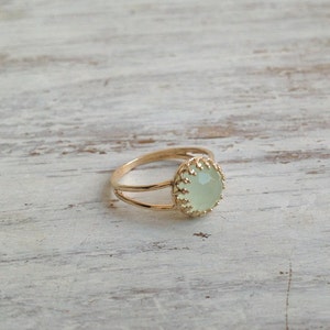 jade ring, green jade gemstone ring, gold jade ring, jade stone ring, jade jewelry 4441 image 4