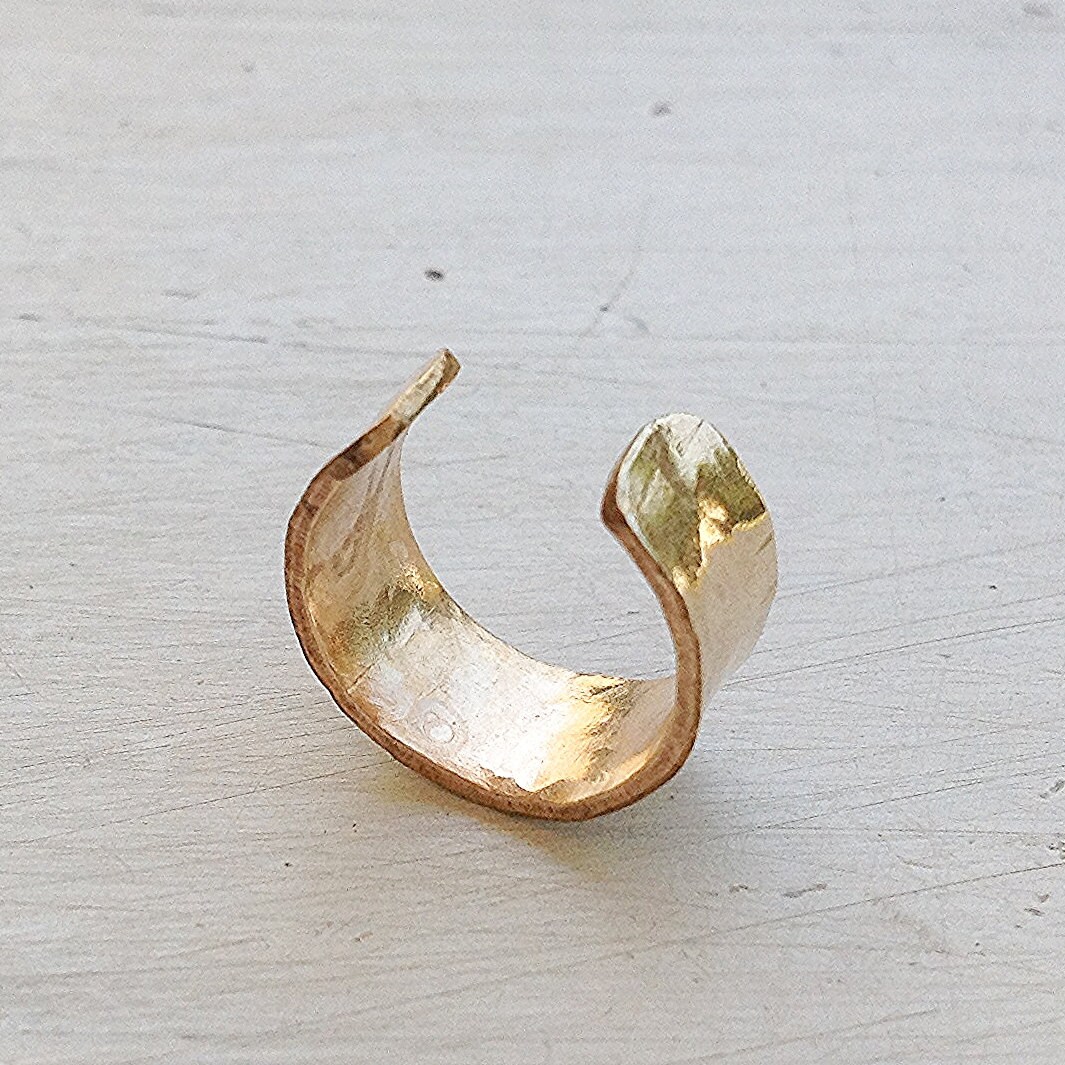 Ear Cuff Gold Ear Cuff Adjustable Ear Cuff Gold Filled Ear Etsy Israel