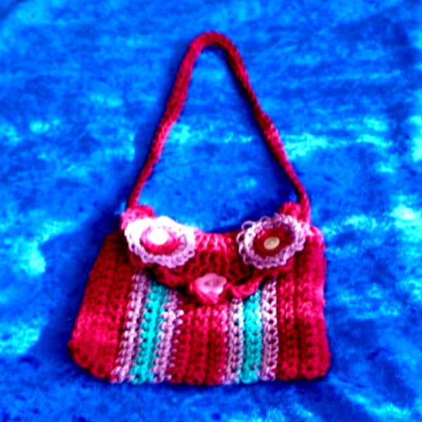 CROCHET PATTERN. Child's bag.