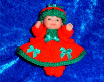BABY DOLL 5", Knitting Pattern.
