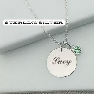 Sterling Silver Custom Name Necklace - Personalised Necklaces for Women