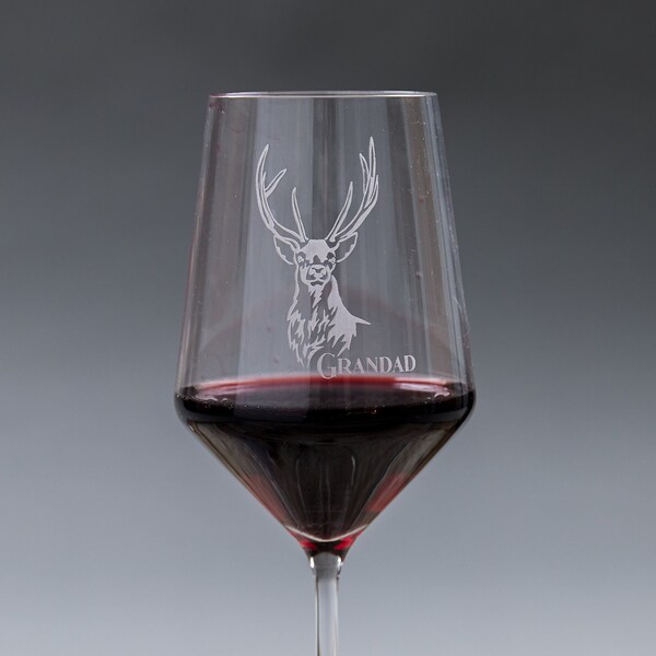 Red Wine Glass Etsy
