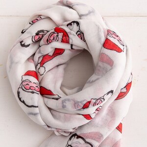 ASOS DESIGN knitted monogram scarf with C initial in pink