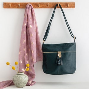 Sac à main personnalisé s Cadeaux personnalisés Cadeaux d'anniversaire pour elle Sac à bandoulière Sac à bandoulière rouge Cadeaux pour maman Cadeau pour la fête des Mères Vert