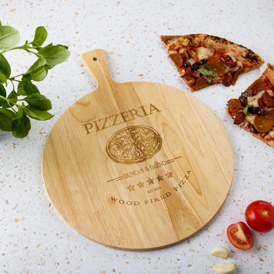 Personalised Pizza Board Personalized Couple Gifts Date Etsy