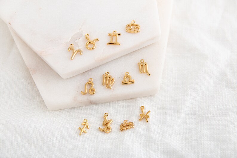 Gold Zodiac Bracelet Celestial Bracelet Zodiac Jewelry Etsy