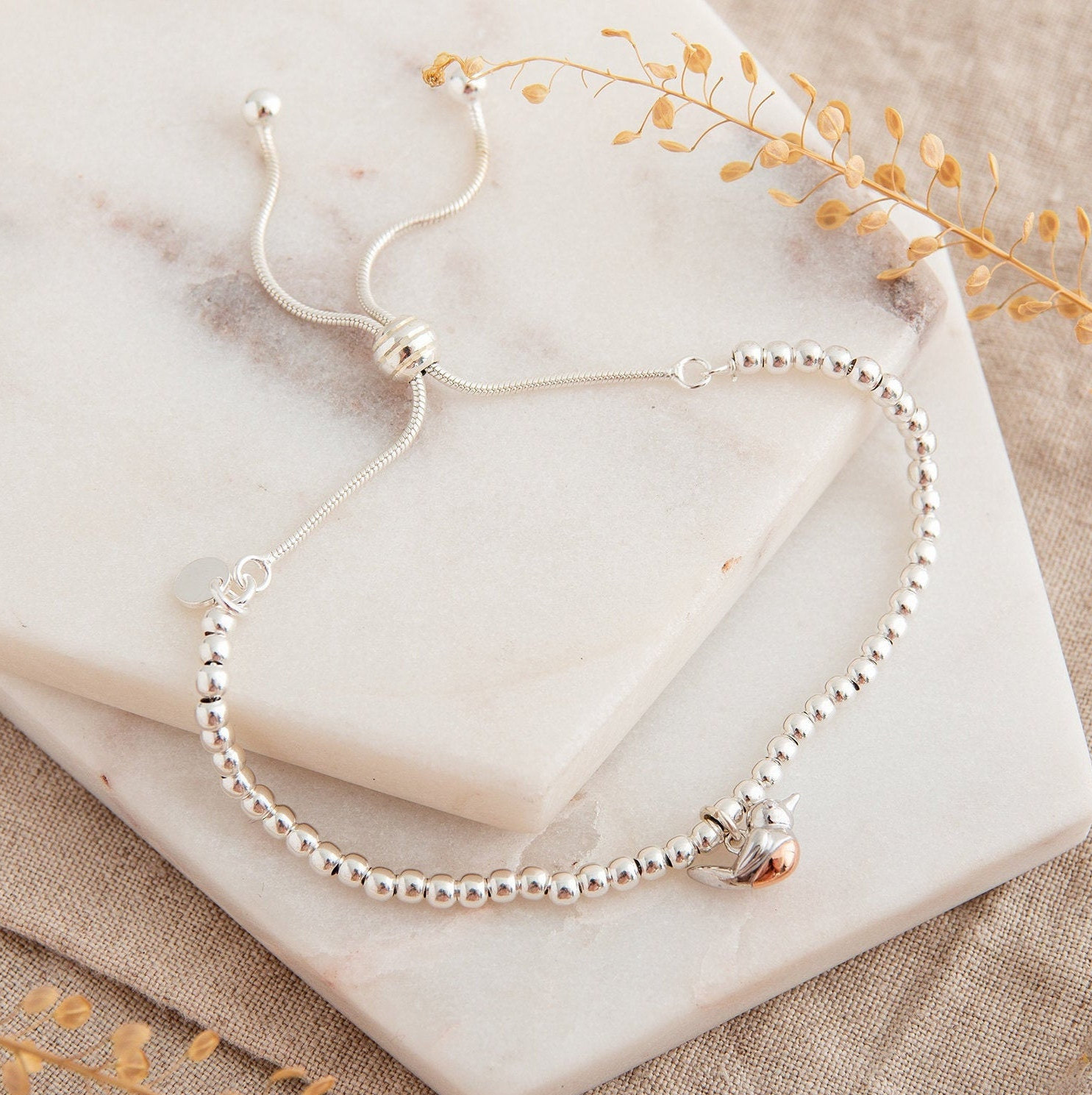 Silver on sale robin bracelet