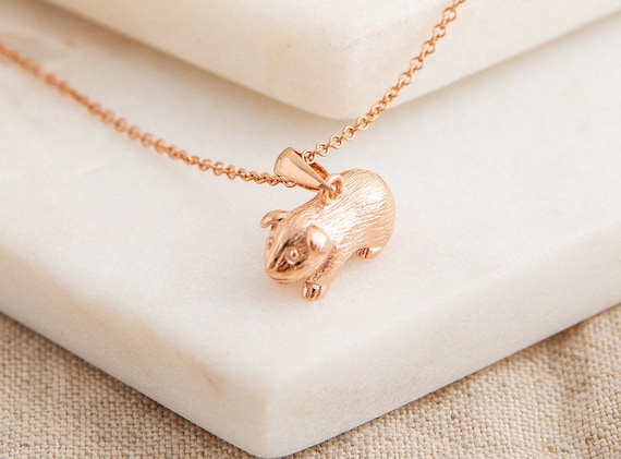 Guinea Pig Necklace Personalised Guinea Pig Necklace Personalised