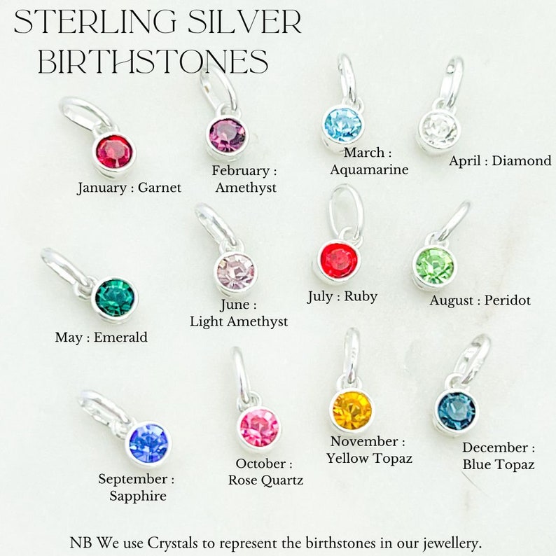 Sterling Silver Gemini & Initial Necklace with June Birthstone Personalized Birthday Gift for Her Zodiac Jewelry Gift for Women image 4